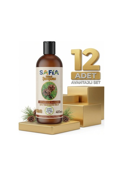 Safia Saç Dökülmesine Karşı Şampuan 12x400 Ml