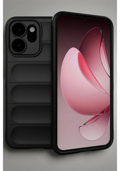 Oppo Reno 14 Optimum Silikon - Siyah 0.2M-Çok Renkli