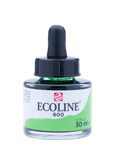 Talens Ecoline Sıvı Suluboya 30 Ml. 600 Green Çok Renkli