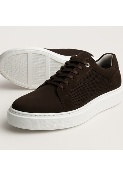 Growish Gre0065-6 Hakiki Nubuk Deri Yüksek Beyaz Eva Taban Koku Yapmaz Lazer Detaylı Kahverengi Sneakers Ayakkabı Koyu Kahverengi Growish Gre0065-6 Hakiki Nubuk Deri Yüksek Beyaz Eva Taban Koku Yapmaz Lazer Detaylı Kahverengi Sneakers Ayakkabı Koyu Kahverengi