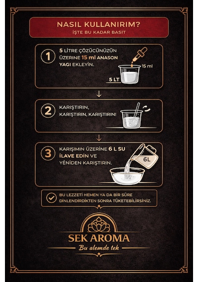 Kristalize Özel Saf Anason Yağı 50 Ml