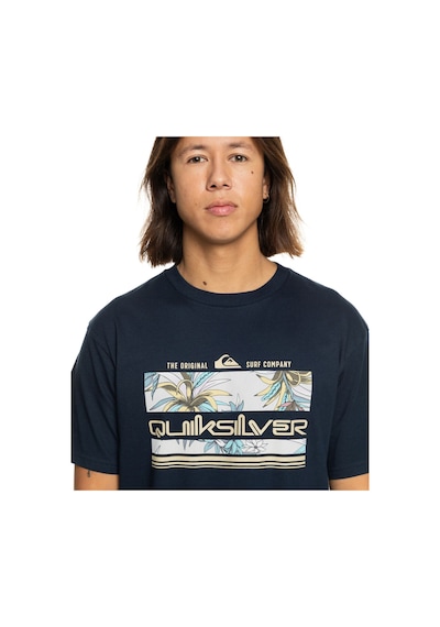 Quiksilver Quıksılver Tropıcal Raınbow Ss Erkek T-shirt Eqyzt07679-qk.12818 Lacivert