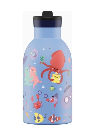 Clima Bottle Ocean Friends Paslanmaz Çelik Termos 330 Ml Renkli