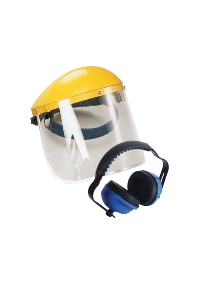 Max Safety Se913-004 Yüz Koruyucu Si Perli K Ve Kulaklik Seti 25 Db 8x12 Rm Se913-004