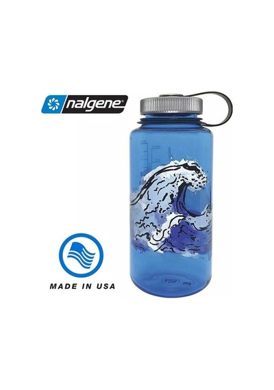 Nalgene 32 Oz Wm Slate Water Suluk Matara 1 Litre Mavi 682019-014 Nalgene 32 Oz Wm Slate Water Suluk Matara 1 Litre Mavi 682019-014