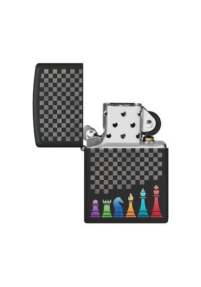Zippo Çakmak 48662-106758 218c Chess Pieces Design