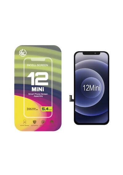 Apple Uyumlu iPhone 12 Mini Hl Süper Kalite Lcd Ekran Dokunmatik + Tamir Seti