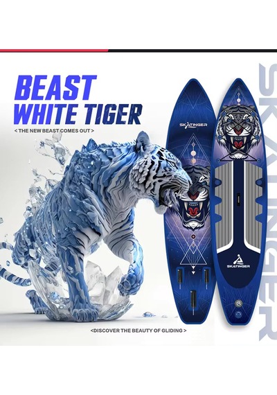 Tiger Sörf Tahtası 350x82cm Sup Paddle Board Kürek Sörf Tahtası