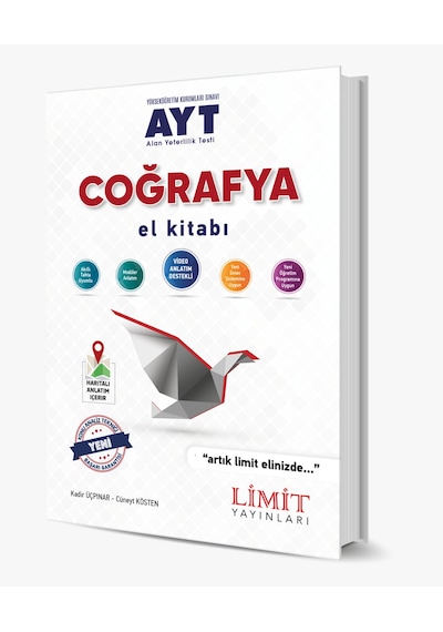 Limit Ayt Coğrafya El Kitabı 2026-2027 Müfredatına Uygun