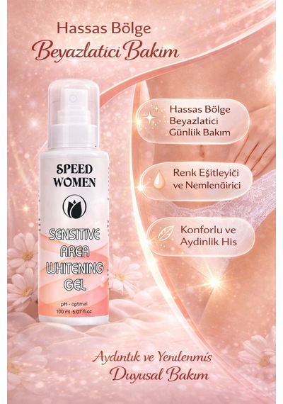 Speed Women Genital Bölge Beyazlatıcı Krem 100 ML
