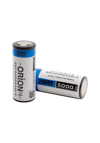 Orion 26650 5000 mAh 3.7V  Li-Ion Şarj Edilebilir Pil
