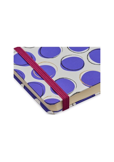 Episode Uzun Spiralli Dotty 100 Yp. Defter - Blue Circles Çok Renkli