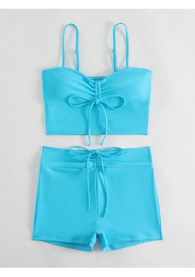 Deep Beach Taytlı Bikini Takım Db200802bt 001
