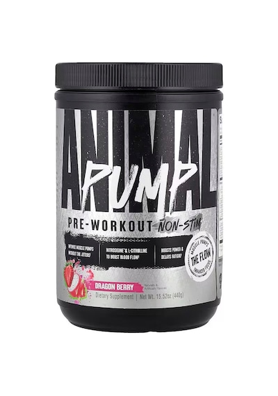 Universal Animal Pump Preworkout Non-stim Dragon Berry 440 G