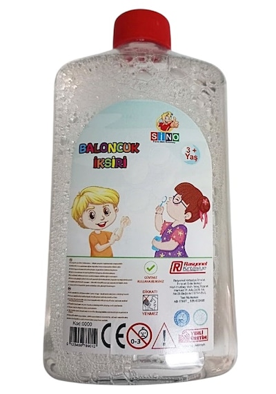 Yedek Köpük Baloncuk Likit 500ml Şeffaf