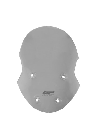 GP Kompozit Ducati Diavel 1260 S 2019-2020 Uyumlu Ön Cam Füme 55 cm