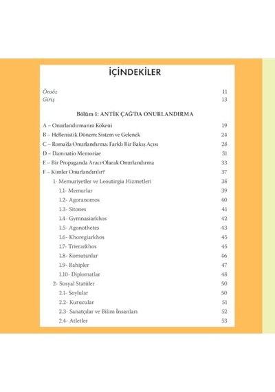 Antik Yunan Ve Roma&apos Da Onurlandırma: Propaganda, Gelenek Ve Kentler