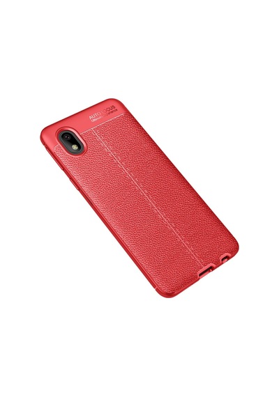 Samsung Galaxy A01 Core Uyumlu Kılıf Auto Focus Kapak - Kırmızı