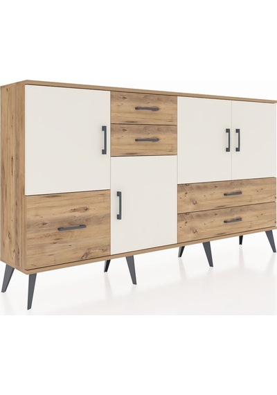 Arges Konsol 4 Raflı 5 Çekmeceli 4 Kapaklı 176x30x99 Çam-aytaşı/çam Aytası/atlas Çam - Atlas Çam Arges Konsol 4 Raflı 5 Çekmeceli 4 Kapaklı 176x30x99 Çam-aytaşı/çam Aytası/atlas Çam - Atlas Çam