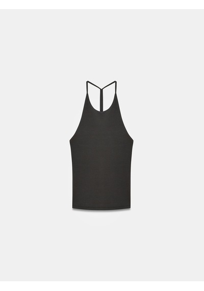 Dilvin 21051 Halter Yaka Askılı Top-siyah