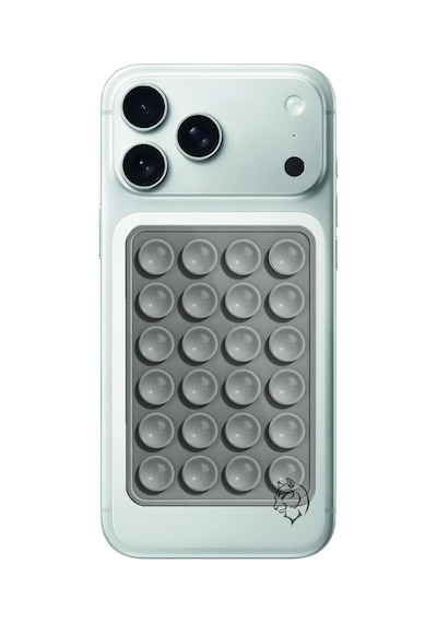 Silikon Vantuzlu Telefon Tutucu, Ahtapot Vakumlu Tasarım, Telefon Arkası Kılıf Tutucu, Araç Ve Masa Üstü Kullanım, Tüm Cep Telefonu Modellerine Uygun, Açık Gri 2 Mixed