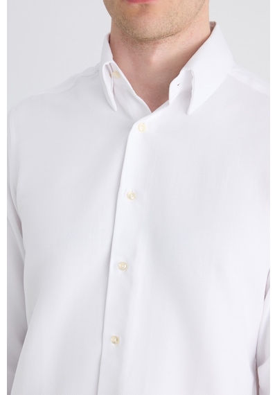 D'S Damat Ds Damat Regular Fit Beyaz Armürlü Gömlek 5hf02ta01344m Çok Renkli