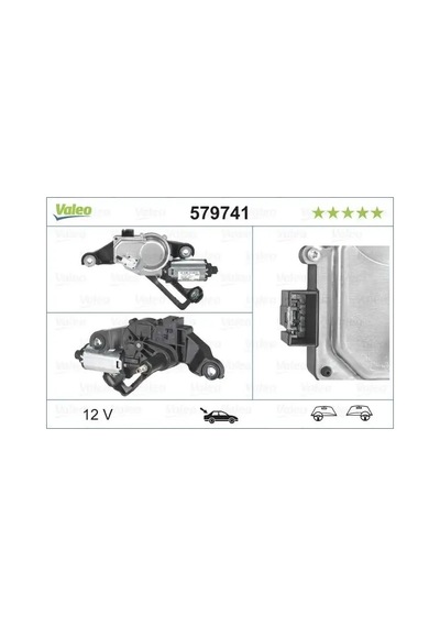 Bmw 118i E87 Silecek Motoru Arka 2007-2011 Valeo 579741