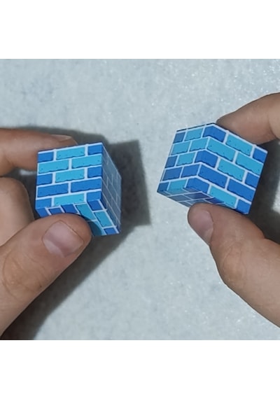 Megacraft 9 Parça Buzul Tuğla Blok