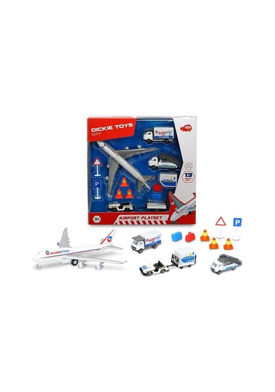 203743001 Dickietoys, Havaalanı Oyun Seti Çok Renkli