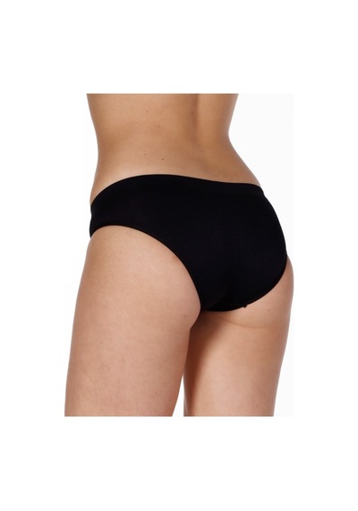 Form Angel 5201 Bayan Dikişsiz Bikini Slip Külot Siyah