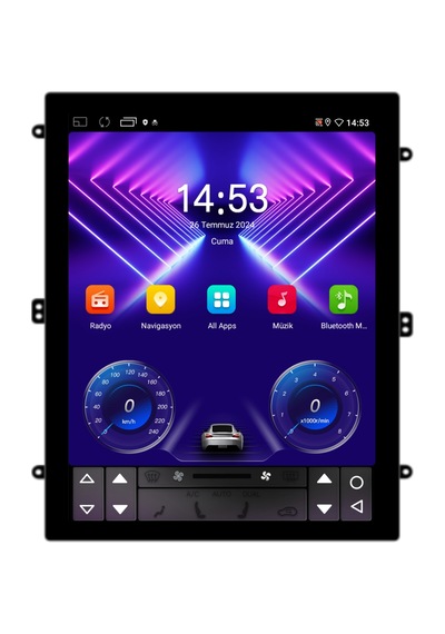 A133 Tesla Ekran Android Multimeyda Teyp Carplayli Fanlı Kamera Hediyeli 4/64gb 9.7''