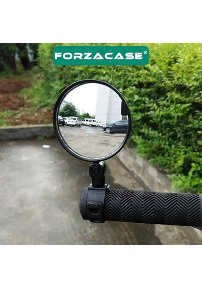 2 Adet Geniş Açılı Elektrikli Bisiklet Scooter Dikiz Aynası 8 Cm Çap - Fc619