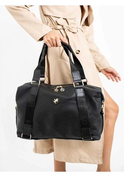 Miami Polo Clup Unisex Siyah 48 Cm Valiz Siyah