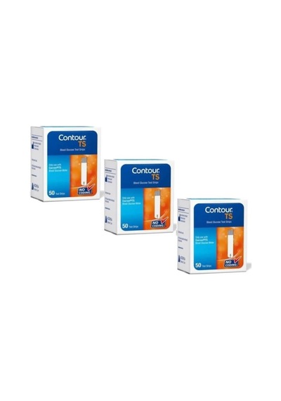 Contour Ts Ölçüm Stribi 3 x 50 Adet