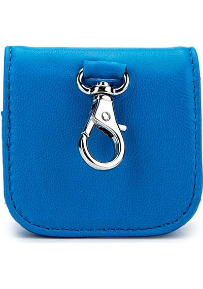 Tamer Tanca Unisex Hakiki Deri Mavi Airpods Kılıfı Cuzdan 995 230250 Aırpods Sk23/24 Mavı Dr Mavi