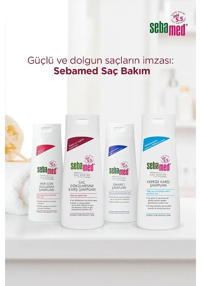 Sebamed Saç Dökülmesine Karşı Şampuan 200 Ml 2 Adet Dökülen