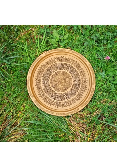 40 Cm Sarı Pirinç Sini