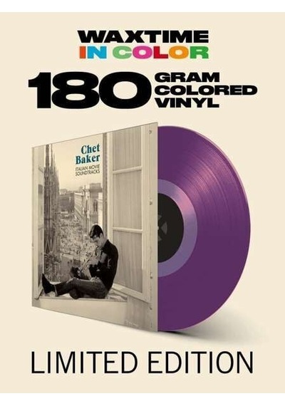 Chet Baker Italian Movie Soundtracks Limited Transparent Purple