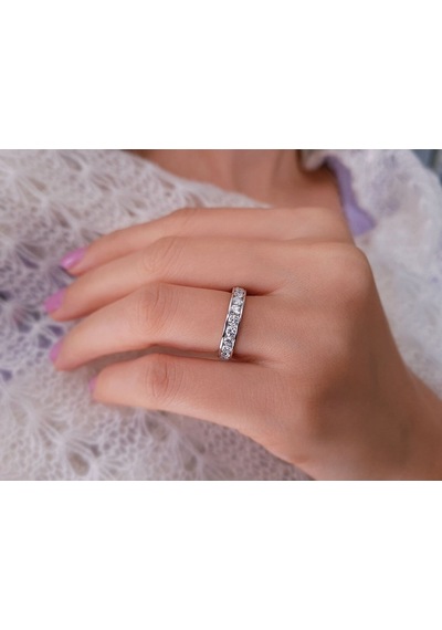 Sirius 1,70 Karat Pırlantalı Kanallı Tamtur Yüzük 0801R0112