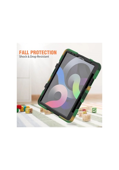 Tablet Tutucu Apple İpad Pro 11 2020 Kılıf Griffin Tablet Kapak - Kamuflaj
