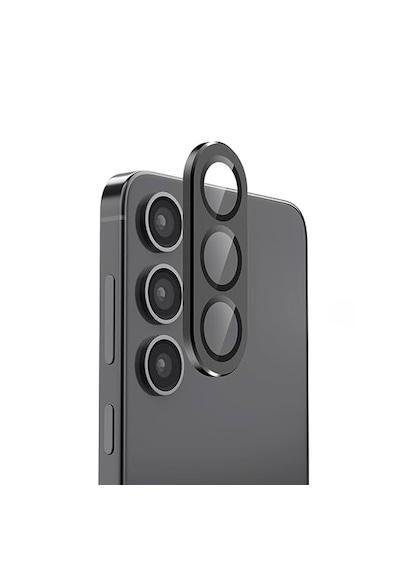 Forzacase Samsung Galaxy A26 / A36 / A56 İle Uyumlu Kamera Camı Lens Koruyucu Halka Seti - Fc381 Siyah