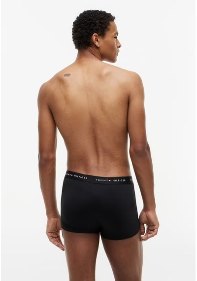 Tommy Hilfiger Erkek 3'lü Boxer Paketi-um0um036170xk Siyah