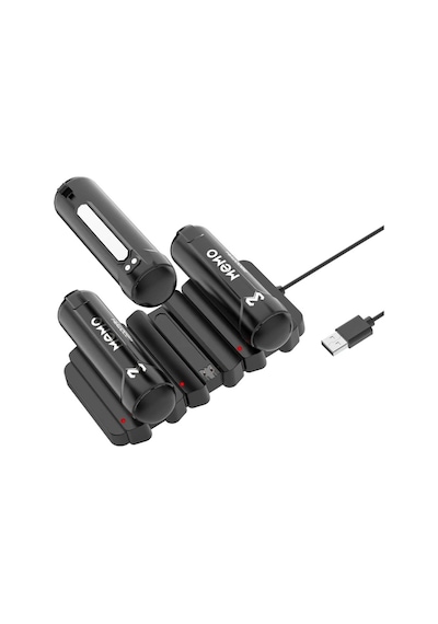 Memo Dl10 - Cx12 Telefon Soğutucu Fan Batarya Şarj Paneli + 2 Yedek Powerbank- 5775