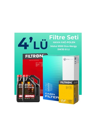 Mercedes E350 Benzin Filtre Bakım Seti Motul Motor Yağlı 2005-2009 4 Lü 8200BKMFLSHNGFL26067