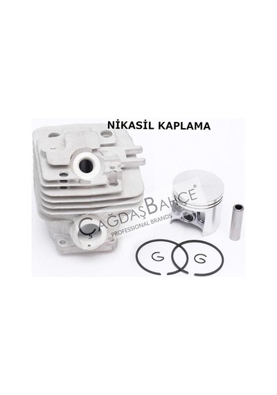 Stihl Ms341 / Ms361 Testere Nikasil Silindir Piston Seti 47 Mm