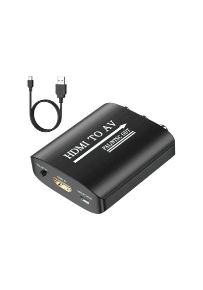 Lunatic 3443 Hdmı To Av Rca Tos Çevirici Dönüştürücü Adaptör