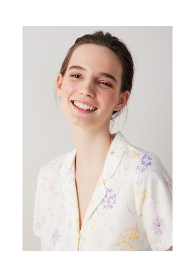 Penti Spring Dream Beyaz Pijama Takımı Beyaz