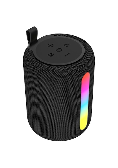 Polosmart Pbs228 Işıklı Taşınabilir Kablosuz Bluetooth Speaker Hoparlör 1200 Mah Siyah