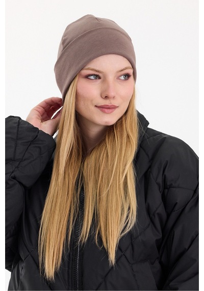 Butikgiz Termal %100 Pamuklu Soft 2 Stil 1 Arada Bere Premium Cuts Serisi Kahverengi
