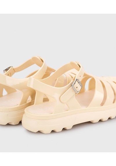 Igor Vega Platform Marfil Kadın Sandalet S10360-079 Krem